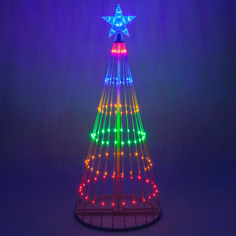 The Holiday Aisle LED Metal Tree Lighted Display & Reviews Wayfair.ca